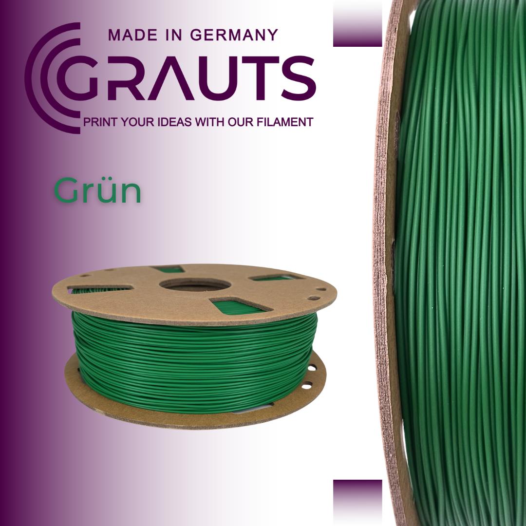 PLA Filament 1,75mm 1kg Grauts 3D Druck