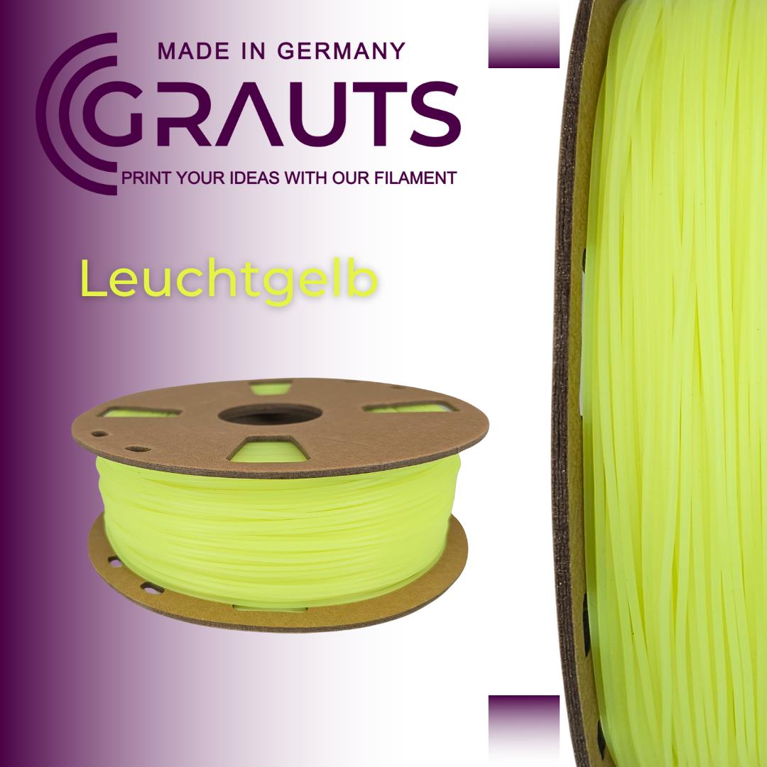 PLA Filament 1,75mm 1kg Grauts 3D Druck