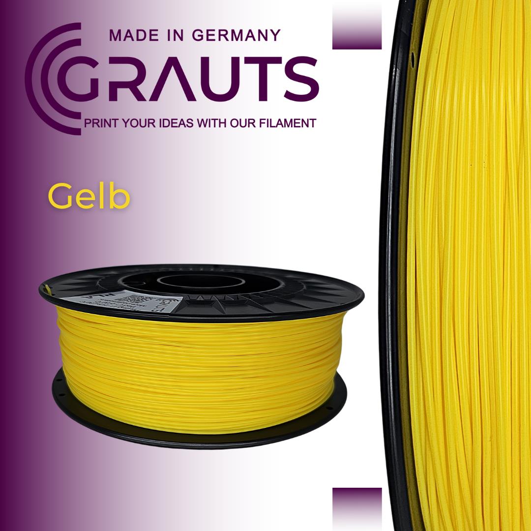 PLA Filament 1,75mm 1kg Grauts 3D Druck