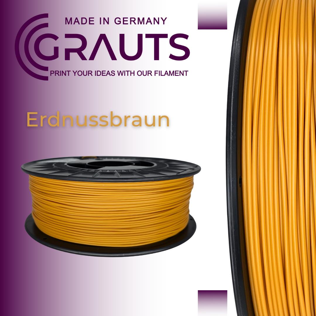 PLA Filament 1,75mm 1kg Grauts 3D Druck