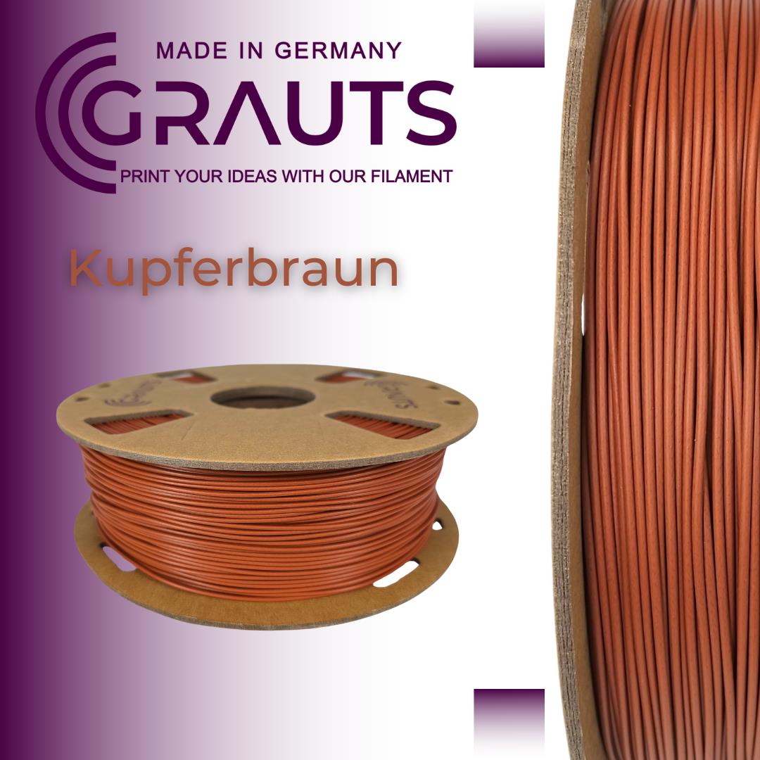 PLA Filament 1,75mm 1kg Grauts 3D Druck