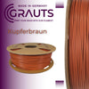 PLA Filament 1,75mm 1kg Grauts 3D Druck