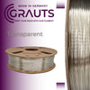 PLA Filament 1,75mm 1kg Grauts 3D Druck