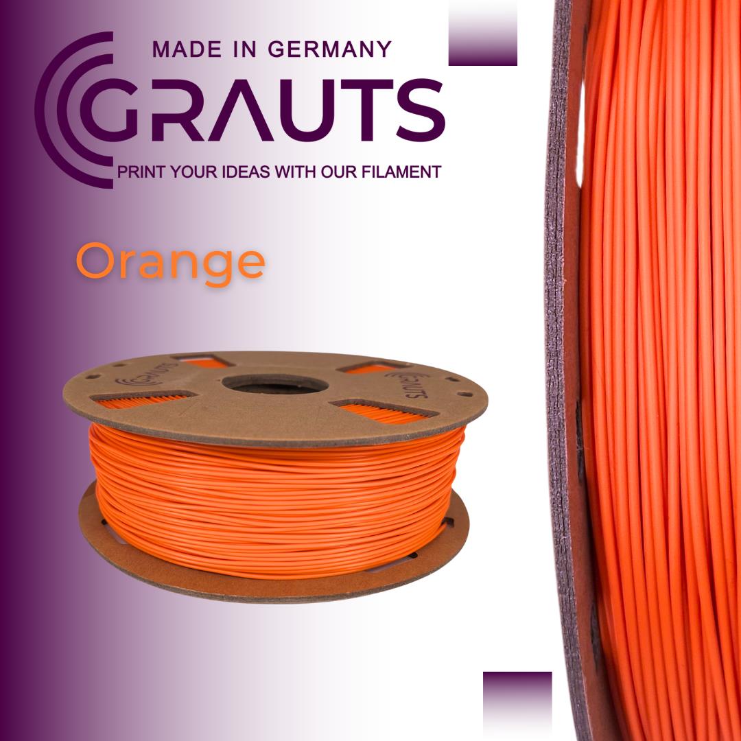 PLA Filament 1,75mm 1kg Grauts 3D Druck