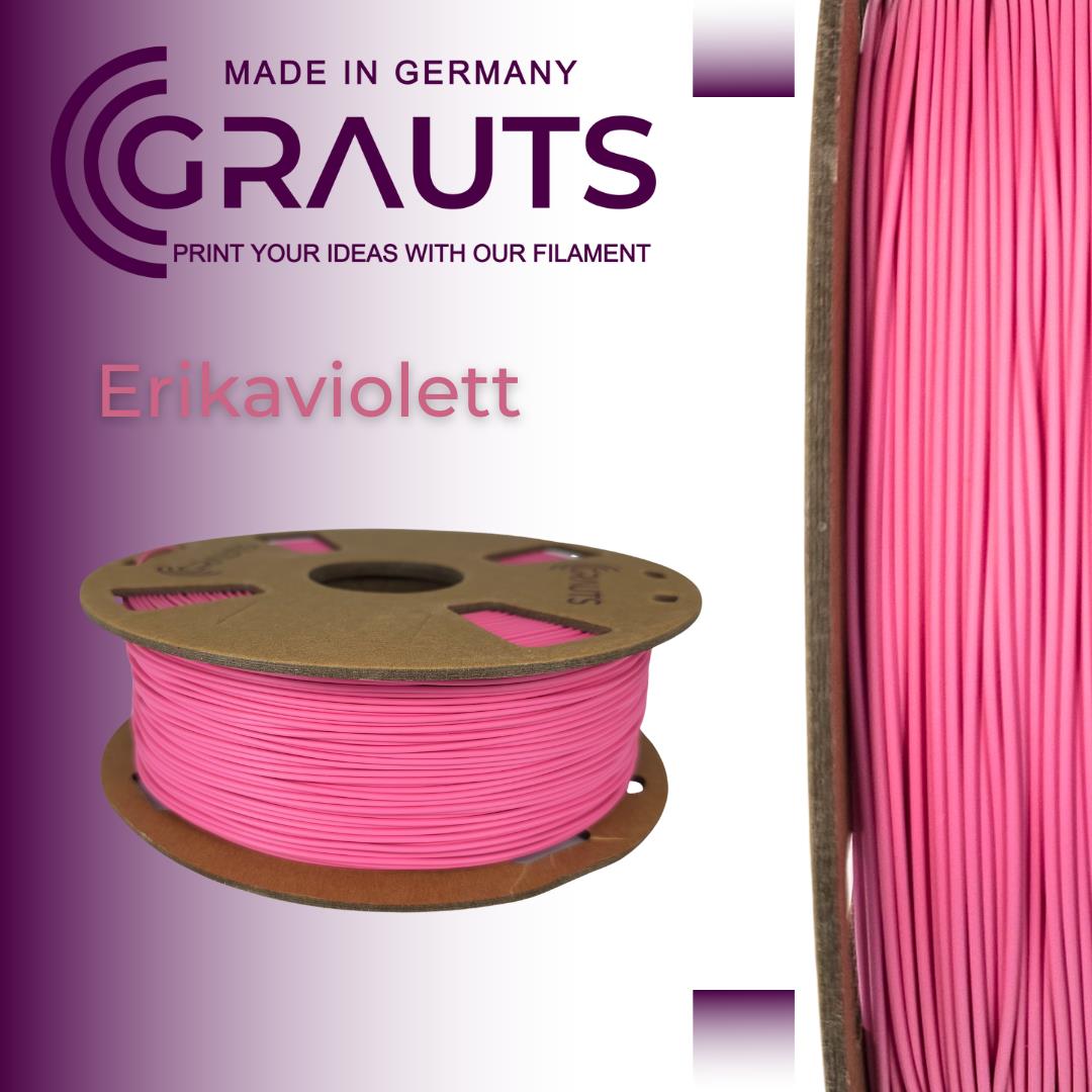 PLA Filament 1,75mm 1kg Grauts 3D Druck