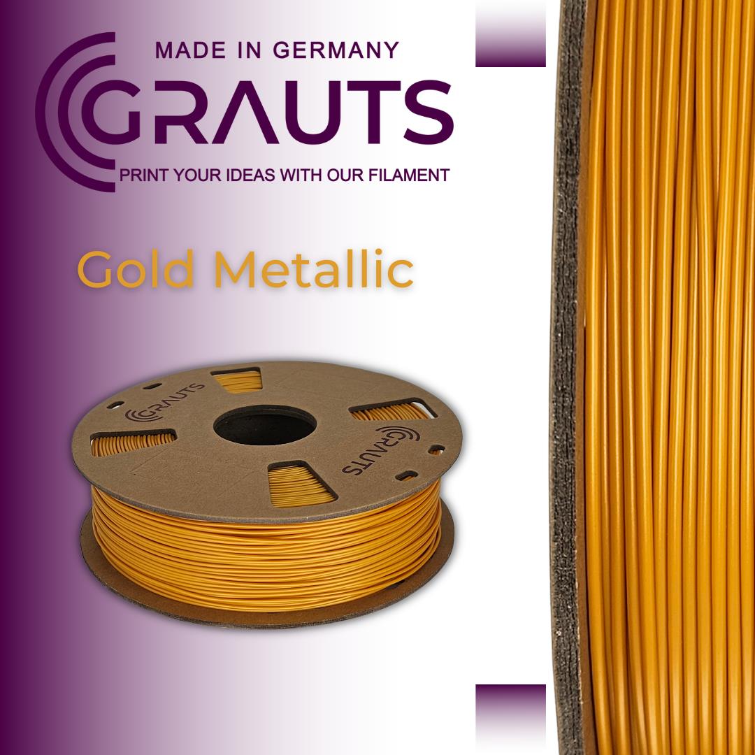 PLA Filament 1,75mm 1kg Grauts 3D Druck