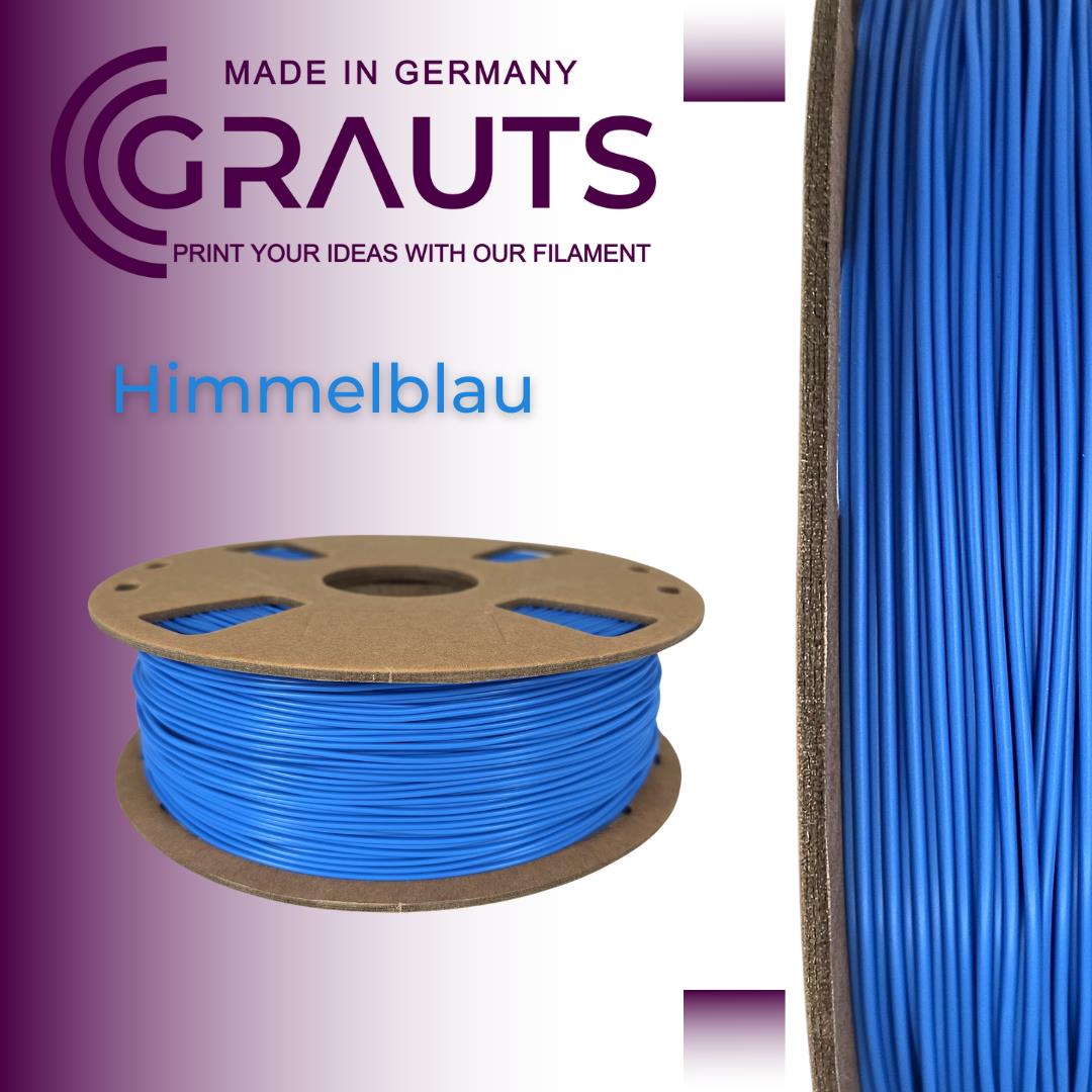 PLA Filament 1,75mm 1kg Grauts 3D Druck