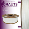 ABS Filament 1,75mm 1kg Grauts 3D Druck