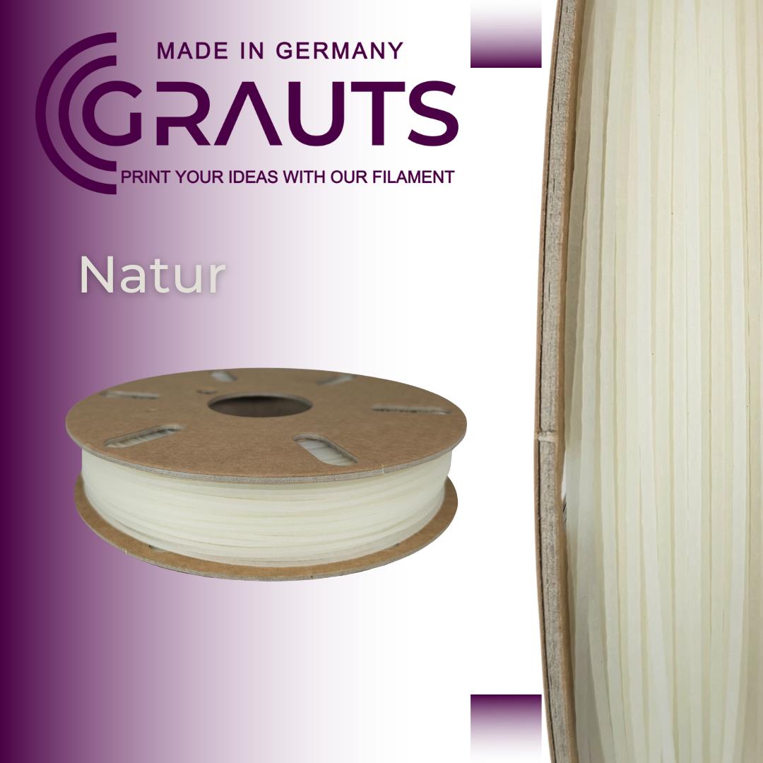 HPP4+25%GF Filament 1,75mm 450g oder 850g Grauts 3D Druck