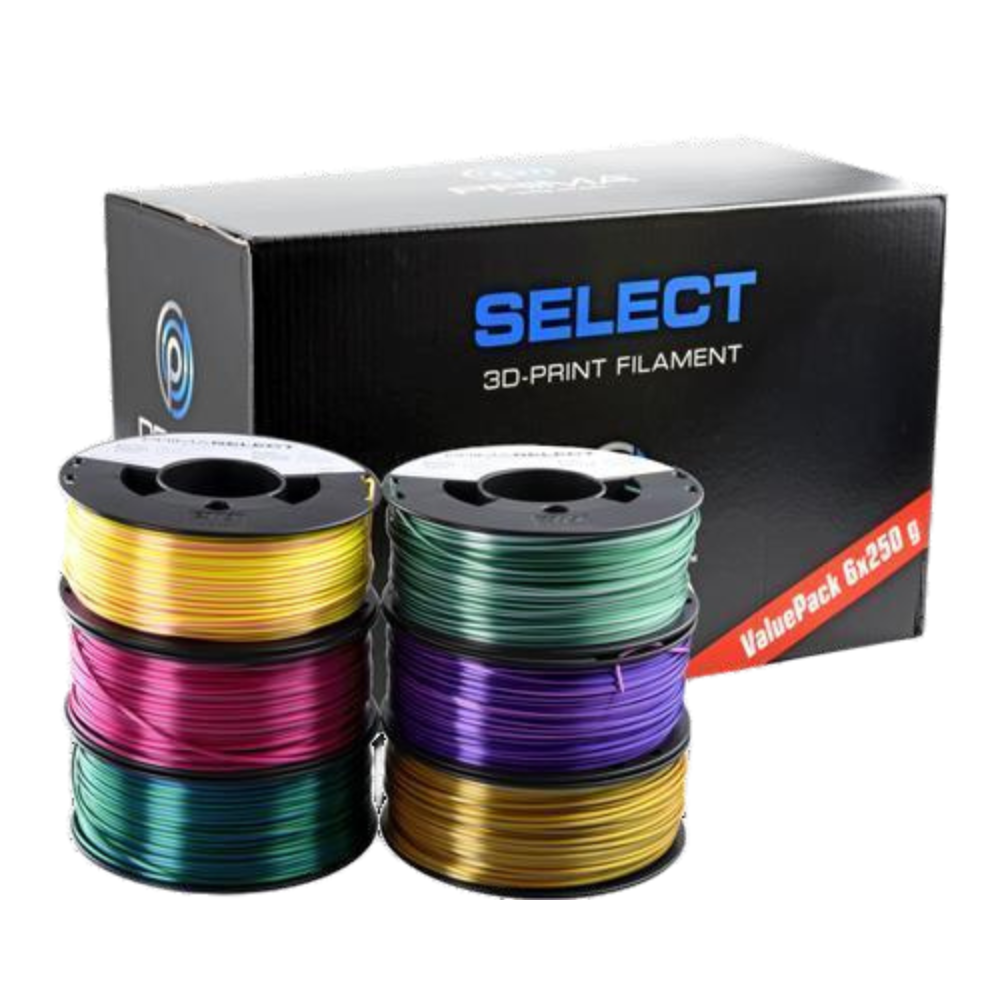 PLA Filament Chameleon Pack 1,75mm 6 X 250G PrimaSelect 3D Druck