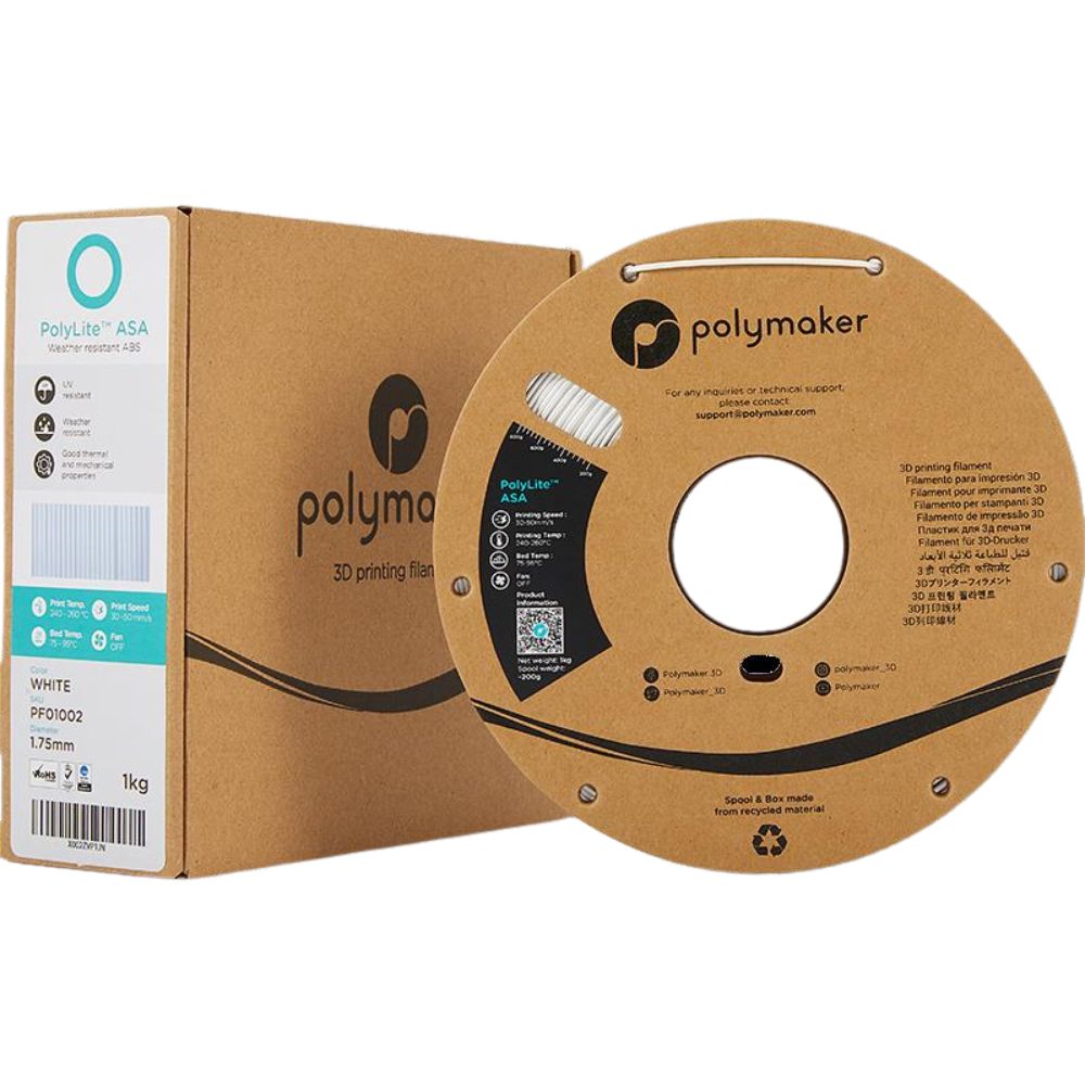 ASA Filament 1,75mm 1Kg Polymaker Polylite 3D Druck