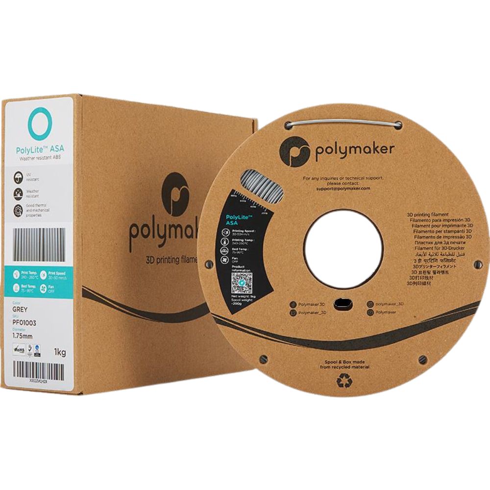 ASA Filament 1,75mm 1Kg Polymaker Polylite 3D Druck