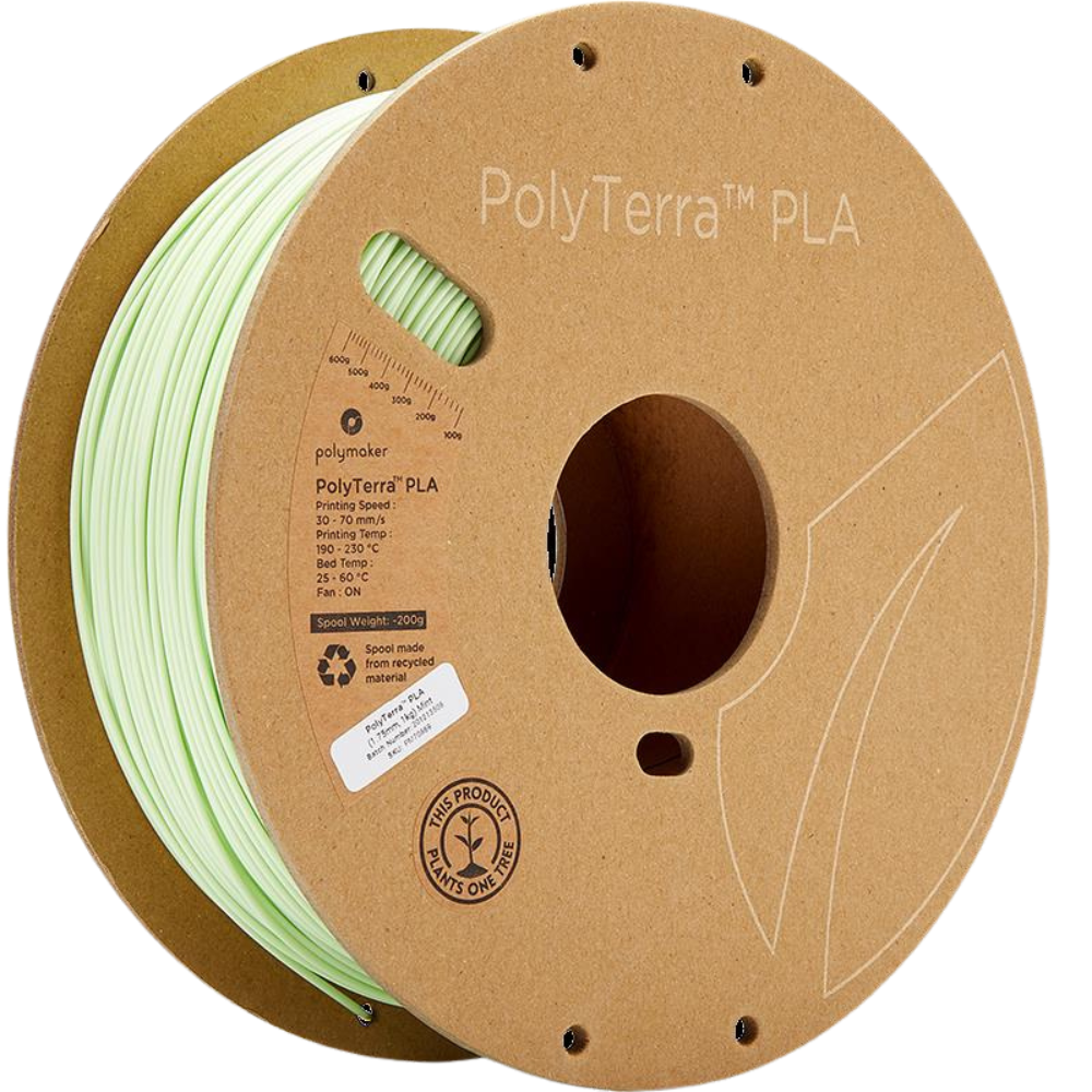 PLA Polymaker PolyTerra Filament  1,75mm 1Kg 3D Druck