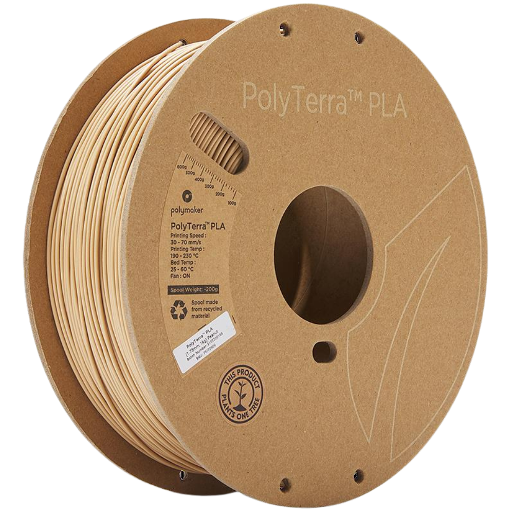 PLA Polymaker PolyTerra Filament  1,75mm 1Kg 3D Druck