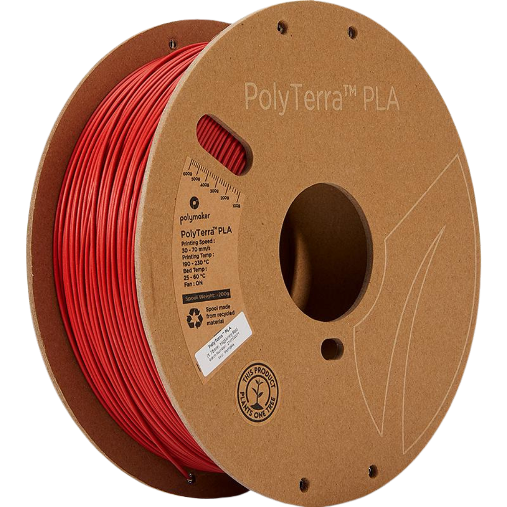 PLA Polymaker PolyTerra Filament  1,75mm 1Kg 3D Druck