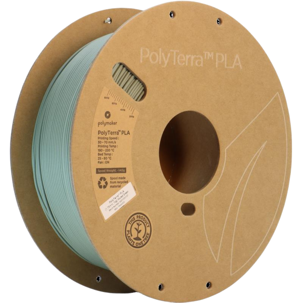 PLA Polymaker PolyTerra Filament  1,75mm 1Kg 3D Druck