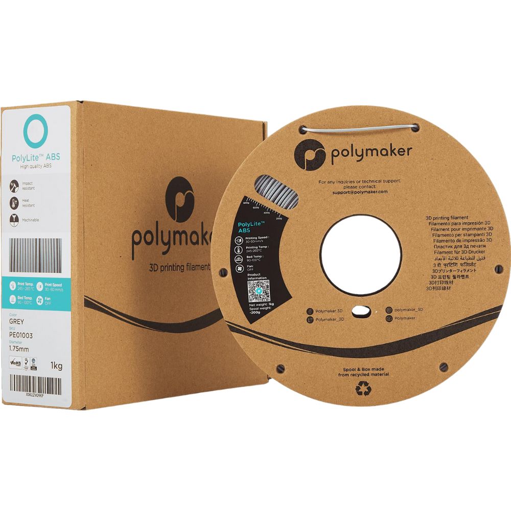 ABS Polymaker PolyLite Filament  1,75mm 1kg 3D Druck