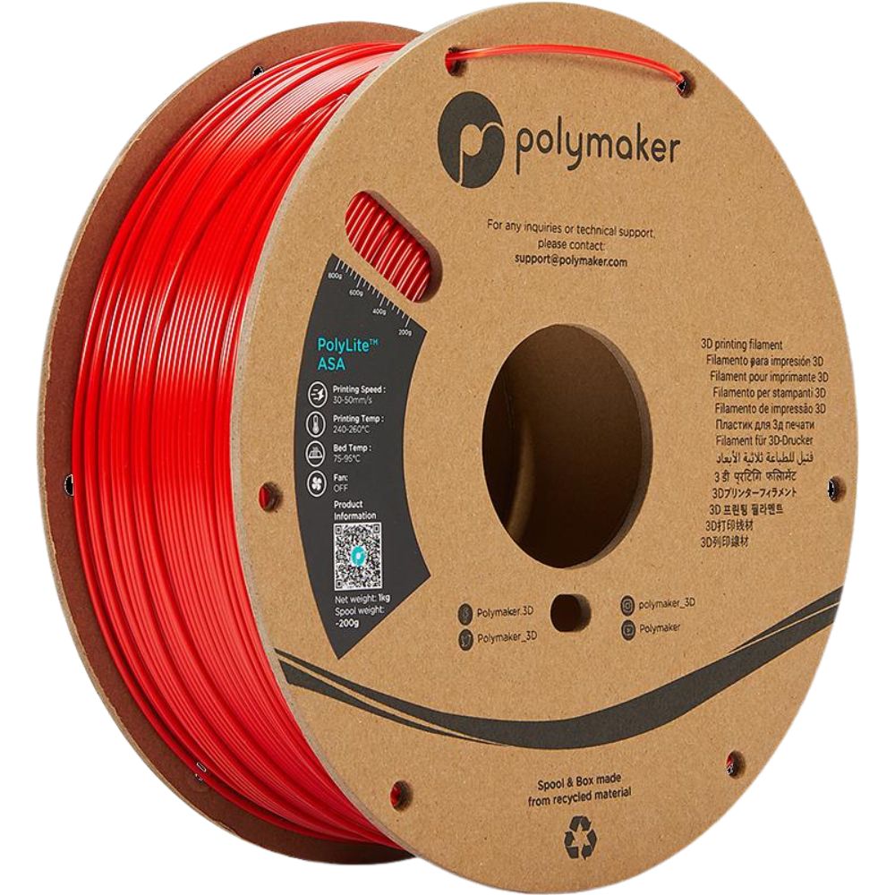 ASA Filament 1,75mm 1Kg Polymaker Polylite 3D Druck