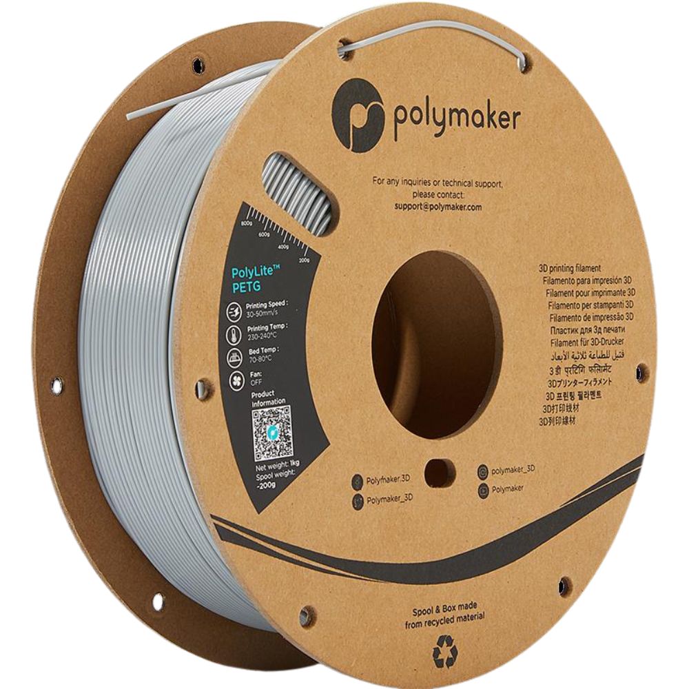 PETG Filament 1,75mm 1kg Polymaker PolyLite 3D Druck