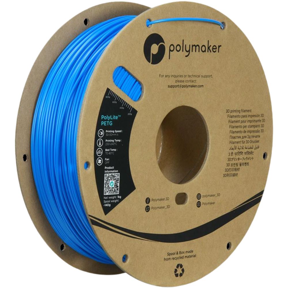 PETG Filament 1,75mm 1kg Polymaker PolyLite 3D Druck