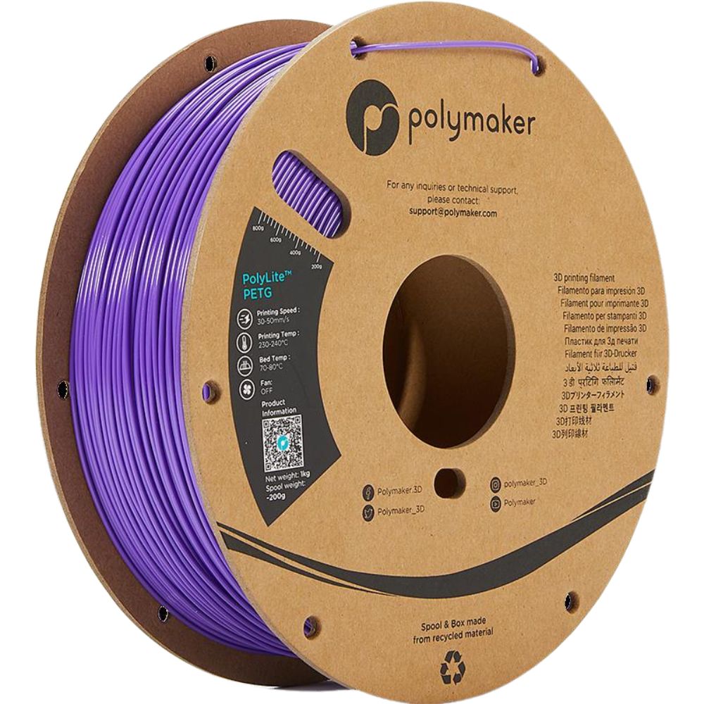 PETG Filament 1,75mm 1kg Polymaker PolyLite 3D Druck