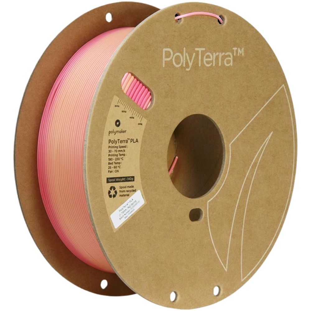 PLA Gradient Filament 1.75mm 1kg Polymaker PolyTerra 3D Druck