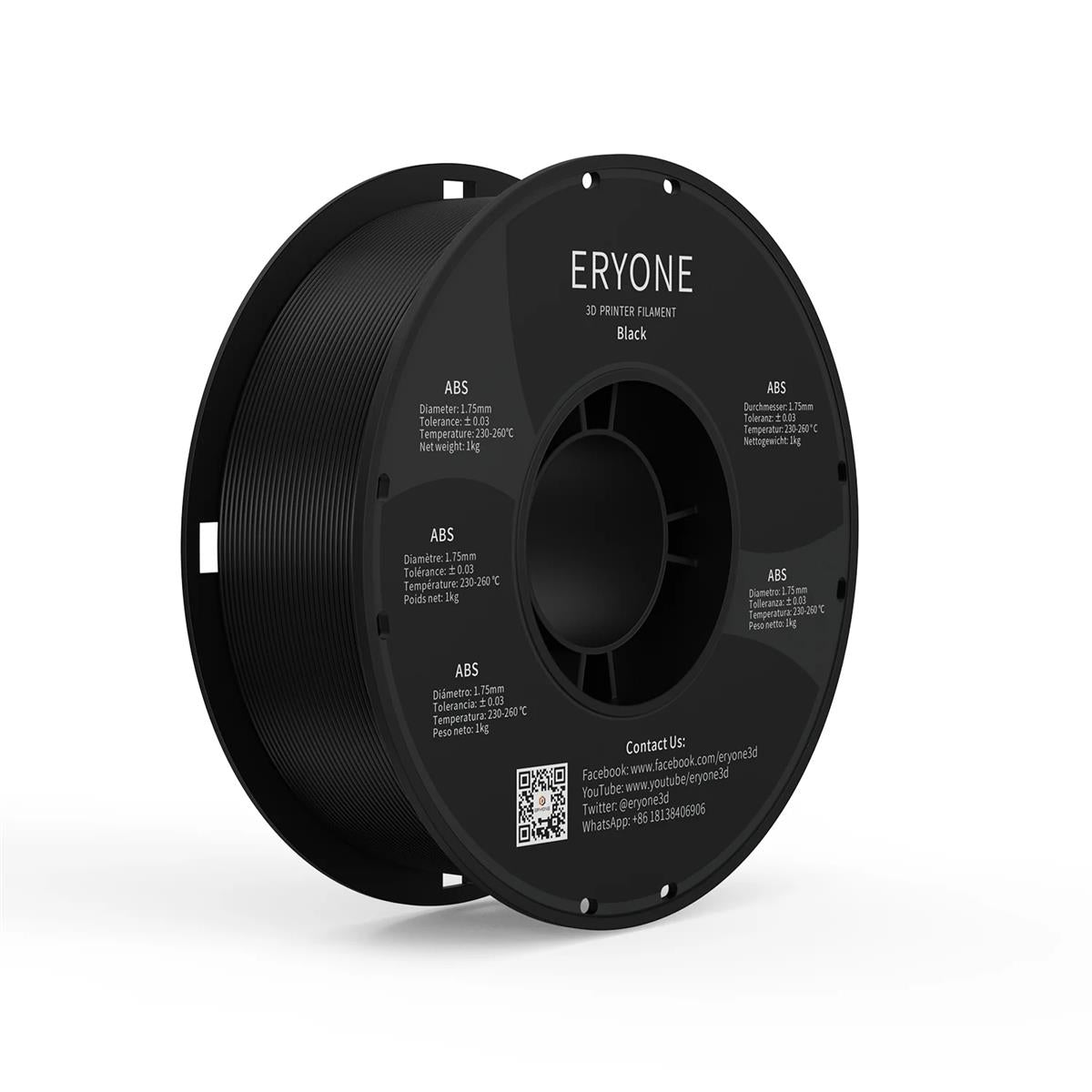 ABS Filament 1,75mm 1kg Eryone 3D Druck