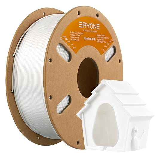 ASA Filament 1,75mm 1kg Eryone 3D Druck