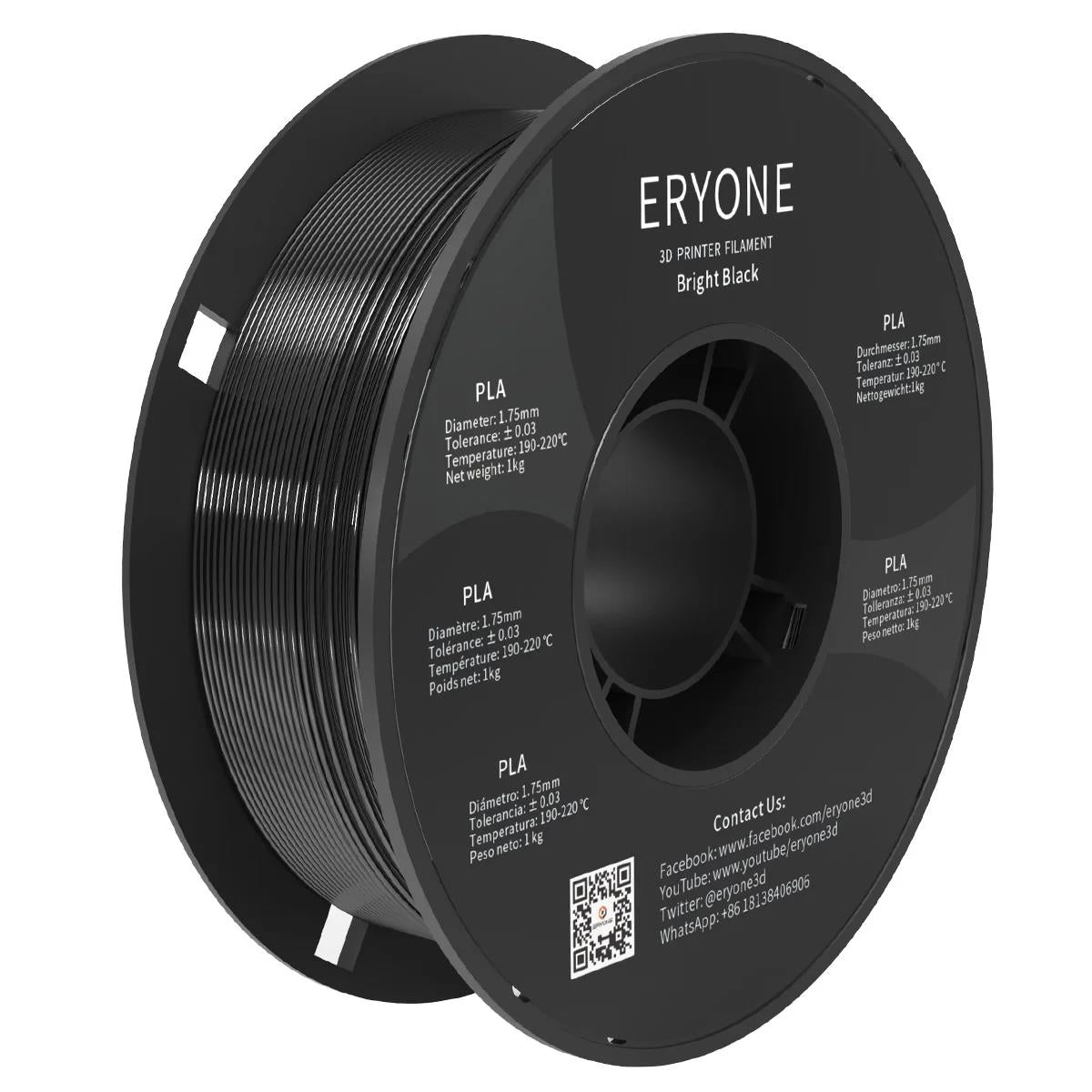 PLA Filament 1,75mm 1kg Eryone 3D Druck