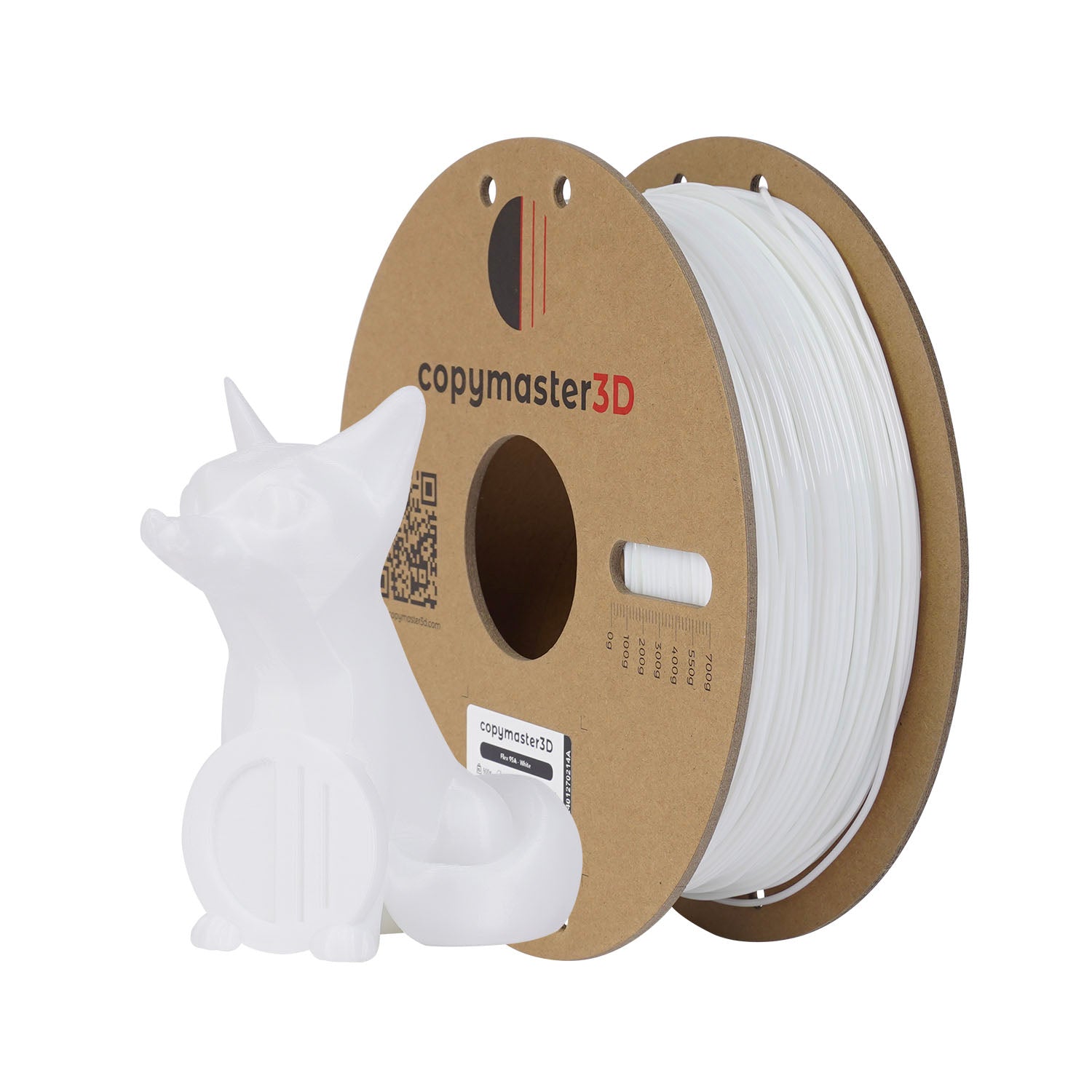 TPU Filament Flex 95A 1,75mm 800g Copymaster3D 3D Druck