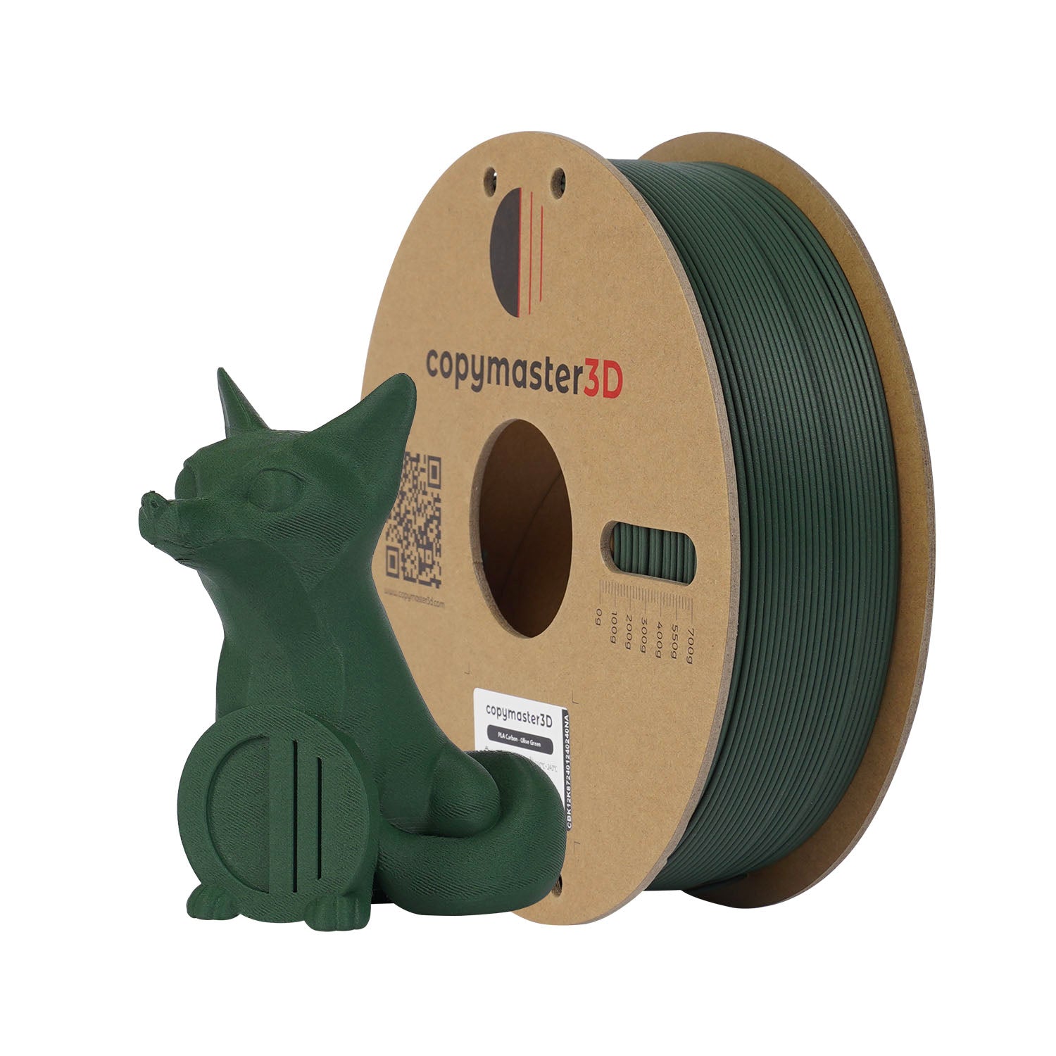 PLA Carbon Filament 1,75mm 1Kg Copymaster3D 3D Druck