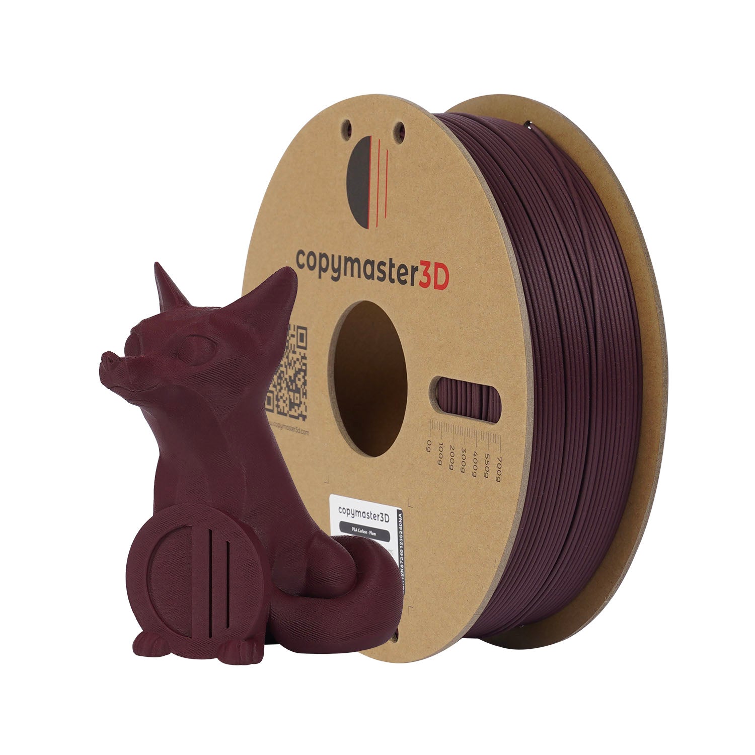 PLA Carbon Filament 1,75mm 1Kg Copymaster3D 3D Druck