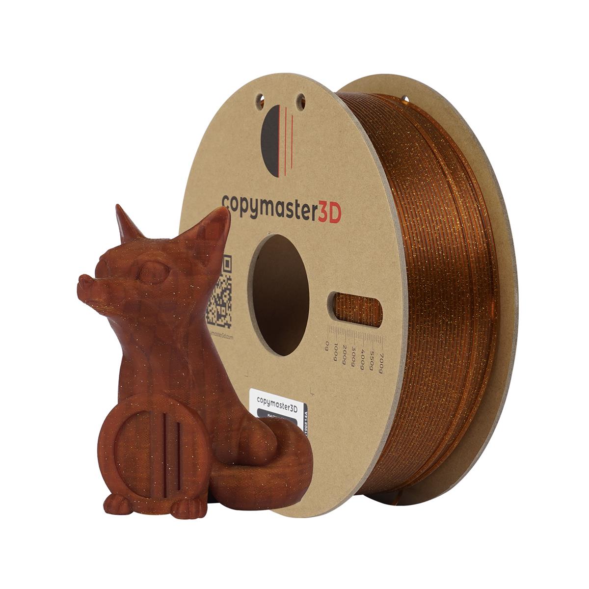 PLA Glitter Filament 1,75mm 1Kg Copymaster3D 3D Druck