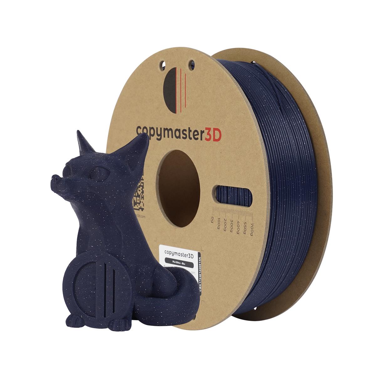 PLA Glitter Filament 1,75mm 1Kg Copymaster3D 3D Druck