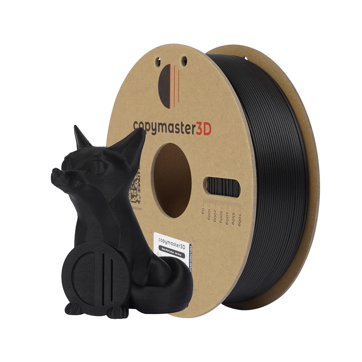 Turbo PLA Carbon Filament 1,75mm 1kg Copymaster3D 3D Druck