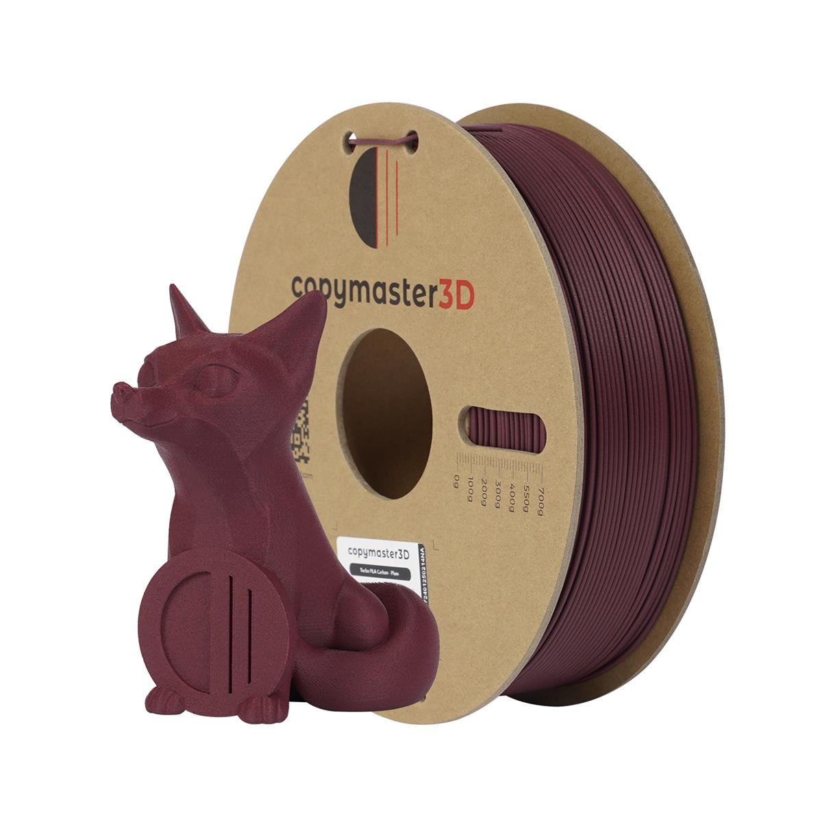 Turbo PLA Carbon Filament 1,75mm 1kg Copymaster3D 3D Druck