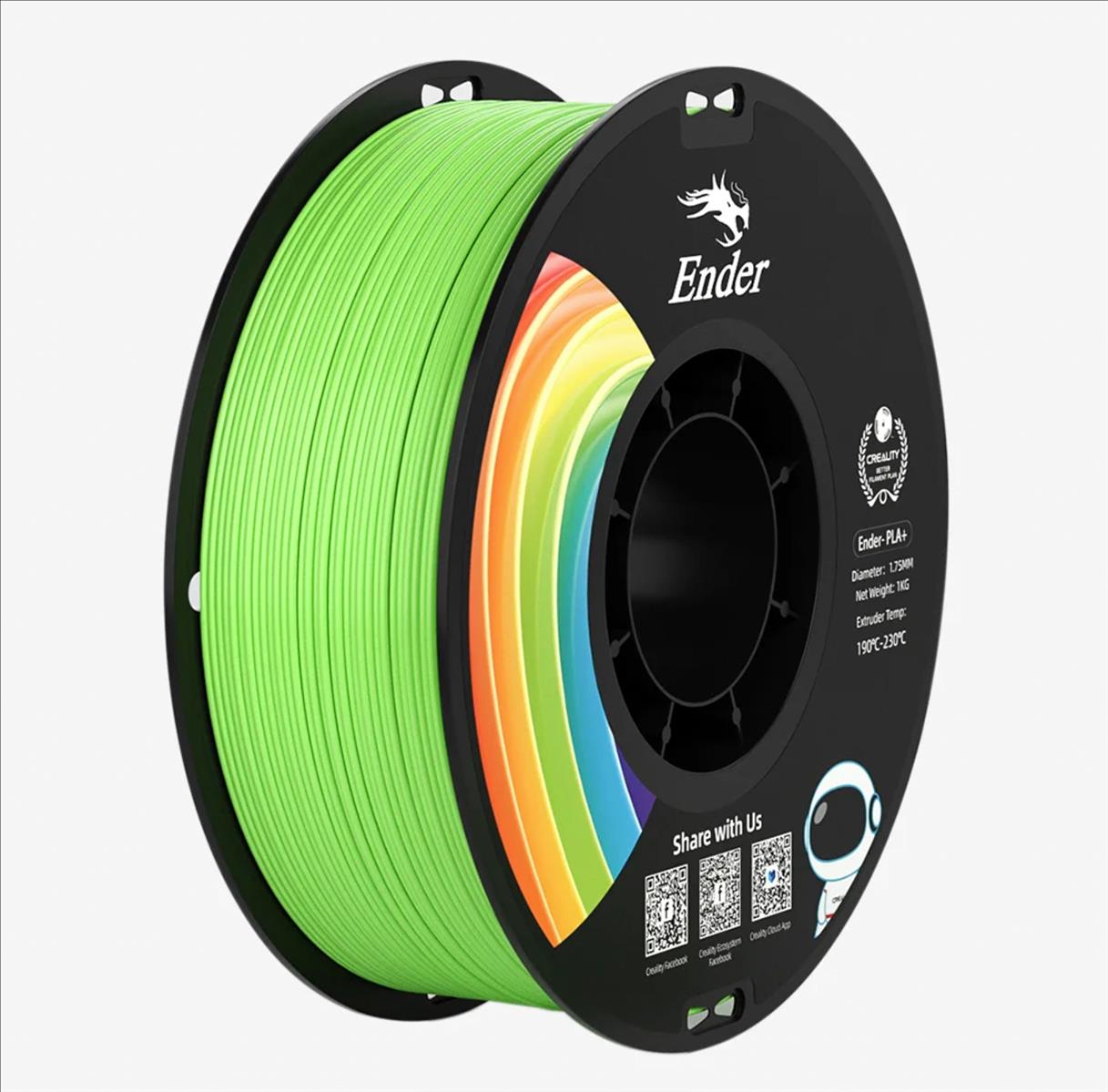 PLA+ Filament 1,75mm 1kg Creality Ender 3D Druck