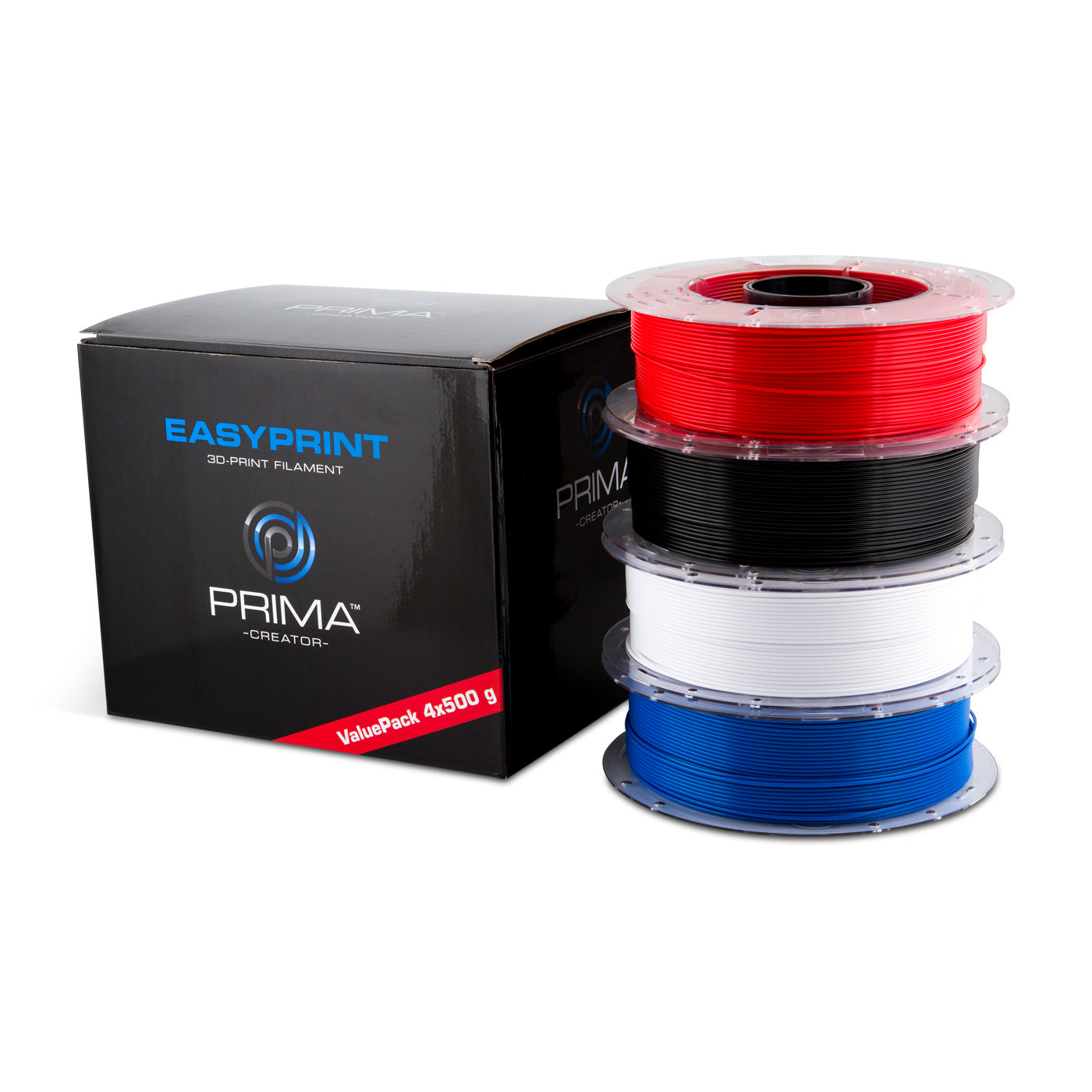 PLA Filament StarterPack 1,75mm 4x500g EasyPrint