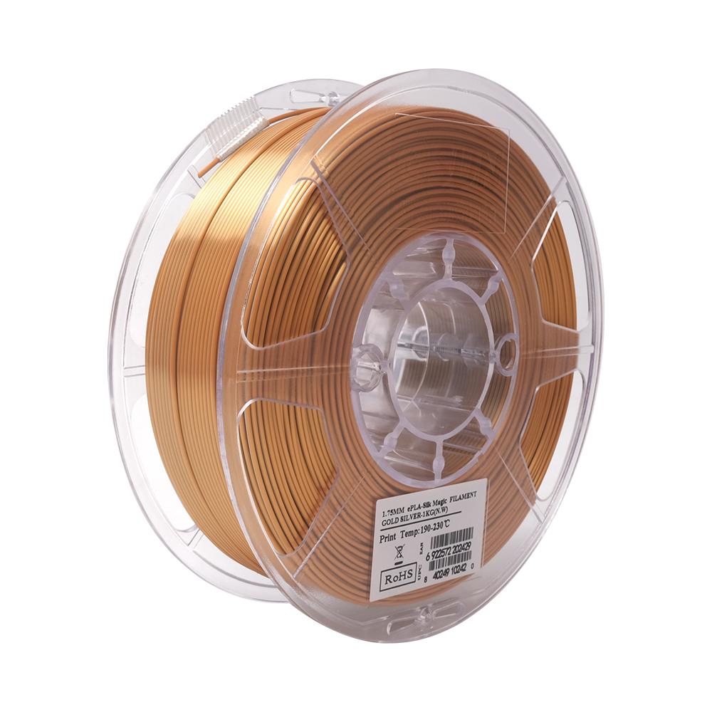 eSun ePLA-Silk Magic Dual Colors Filament 1,75mm 1kg 3D Druck