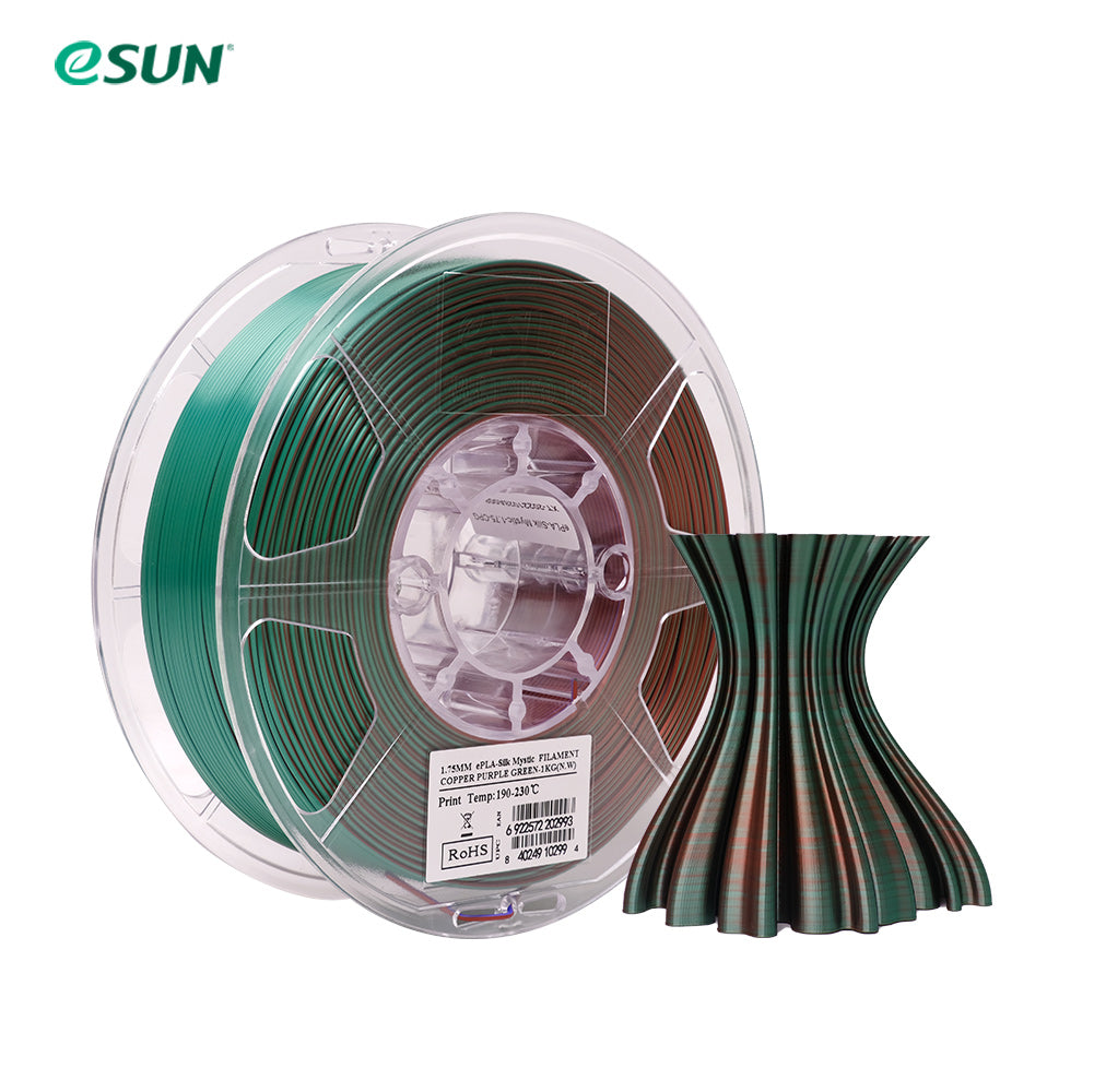 eSun ePLA-Silk Mystic Triple Colors Filament 1,75mm 1kg 3D Druck