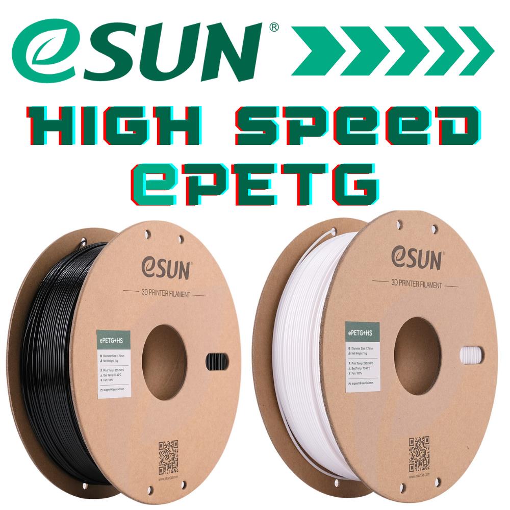 eSun ePETG + High Speed Filament 1,75mm 1kg 3D Druck