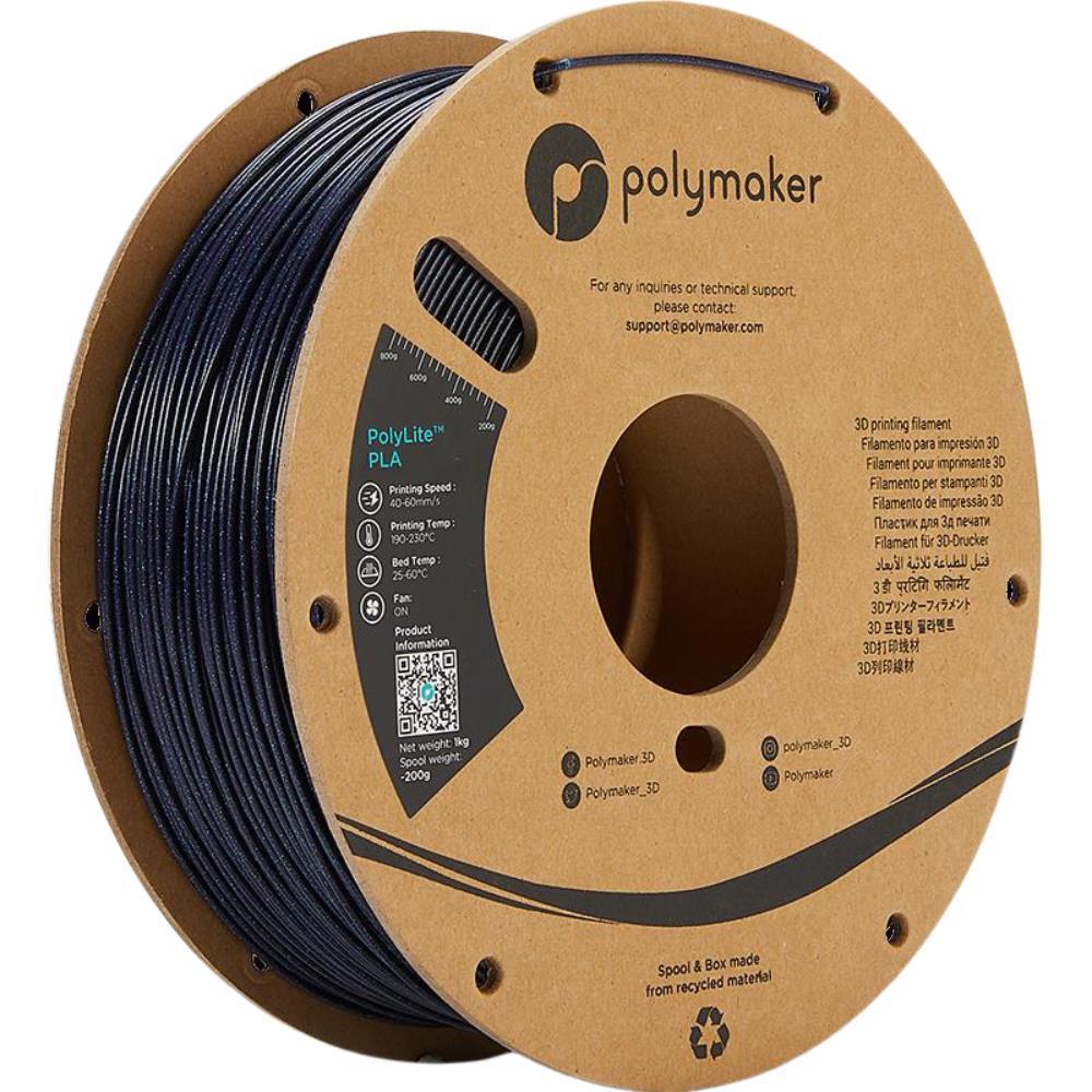 PLA Filament Galaxy 1,75mm 1kg Polymaker PolyLite 3D Druck