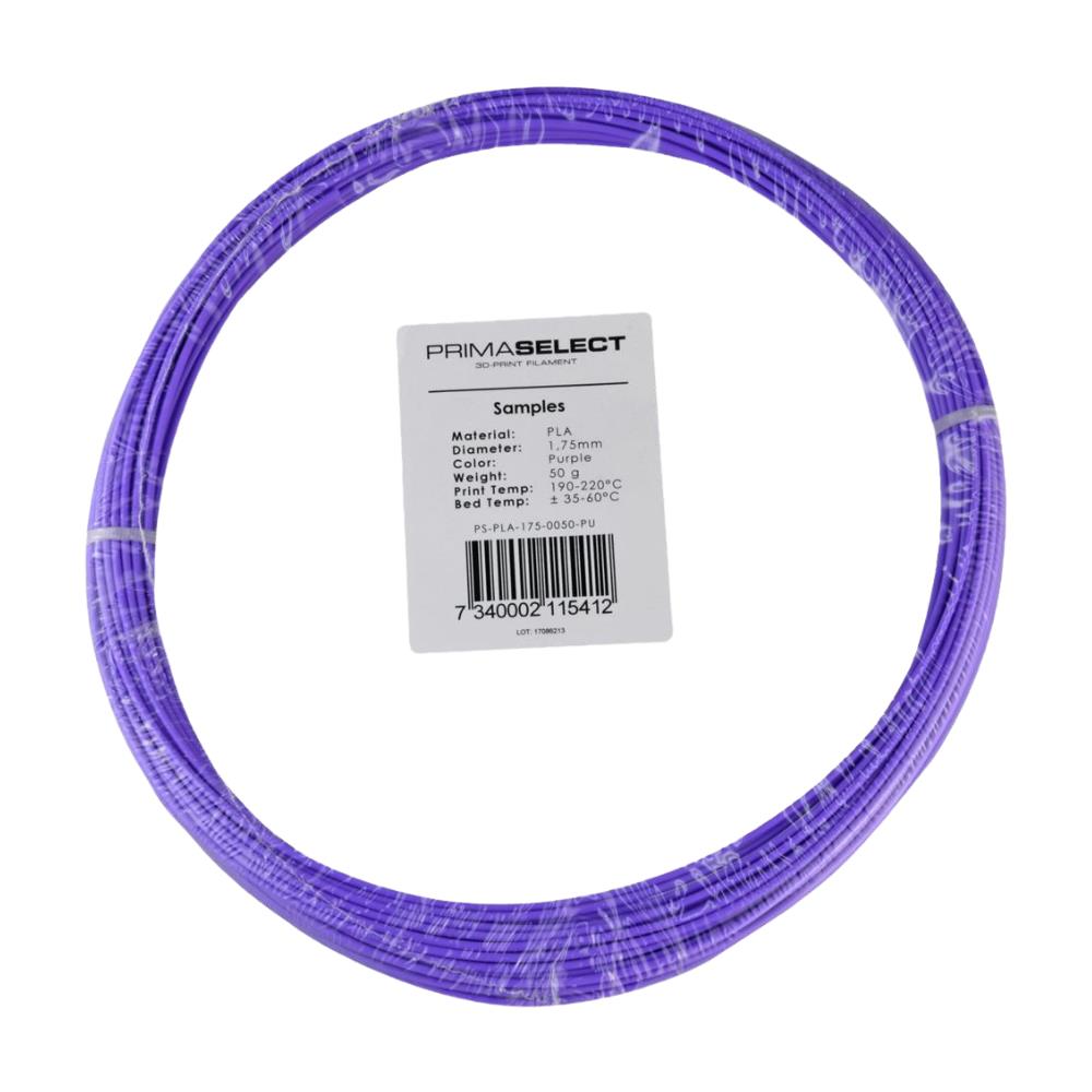 PLA Filament Lila 1,75mm 50g PrimaSelect 3D Druck