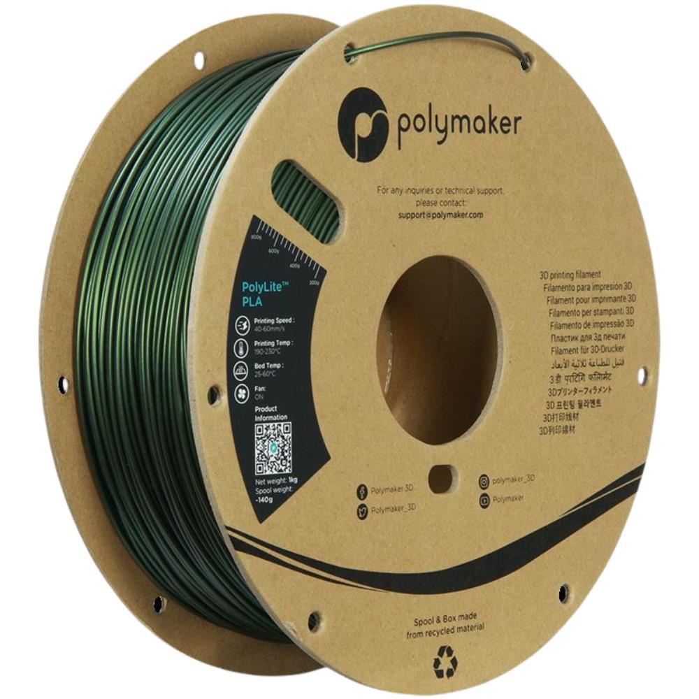 PLA Filament Sparkle 1,75mm 1kg Polymaker PolyLite 3D Druck