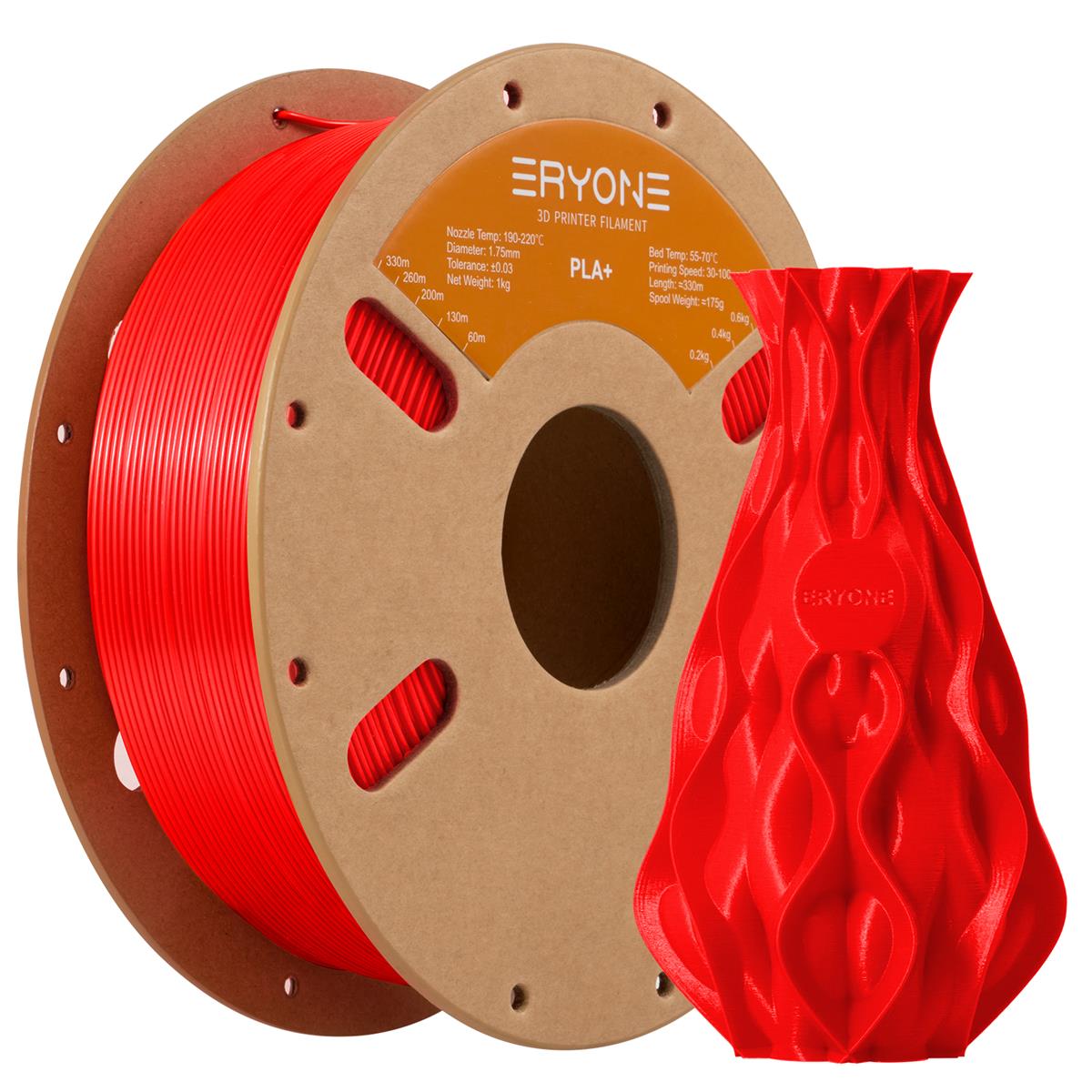 PLA+ Filament 1,75mm 1kg Eryone 3D Druck