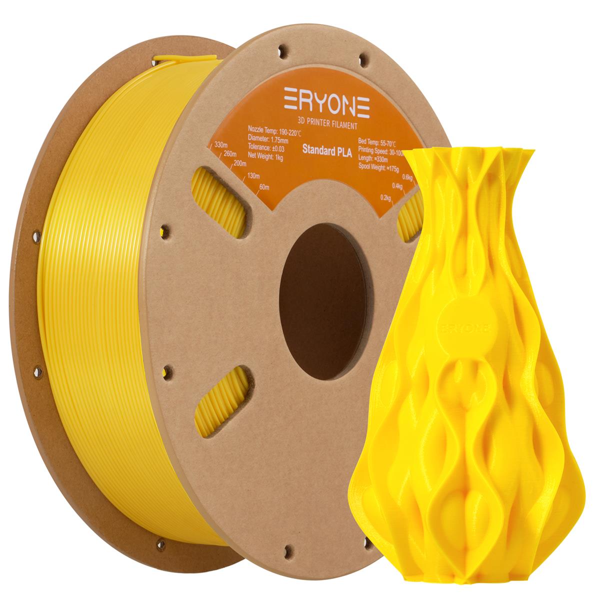 PLA Filament 1,75mm 1kg Eryone 3D Druck