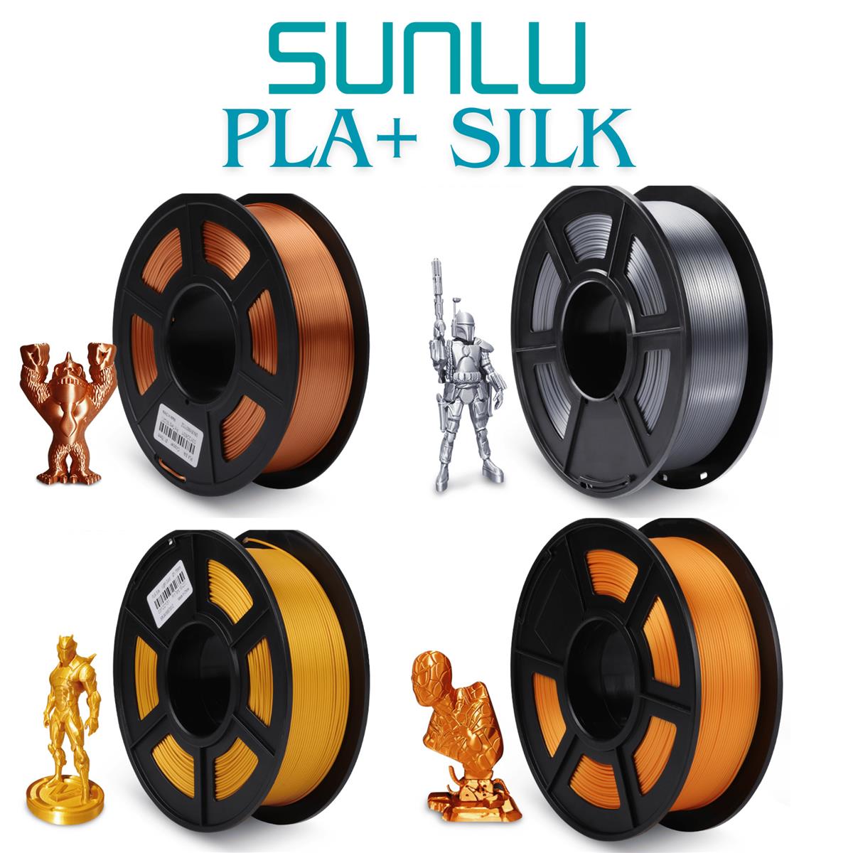 PLA+ Filament 1,75mm 1kg Sunlu 3D Druck