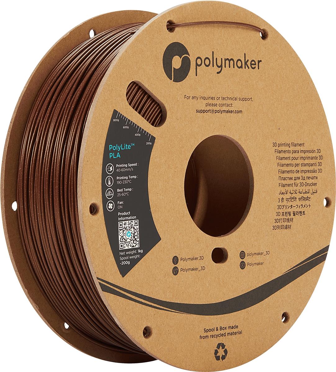 PLA Filament Galaxy 1,75mm 1kg Polymaker PolyLite 3D Druck