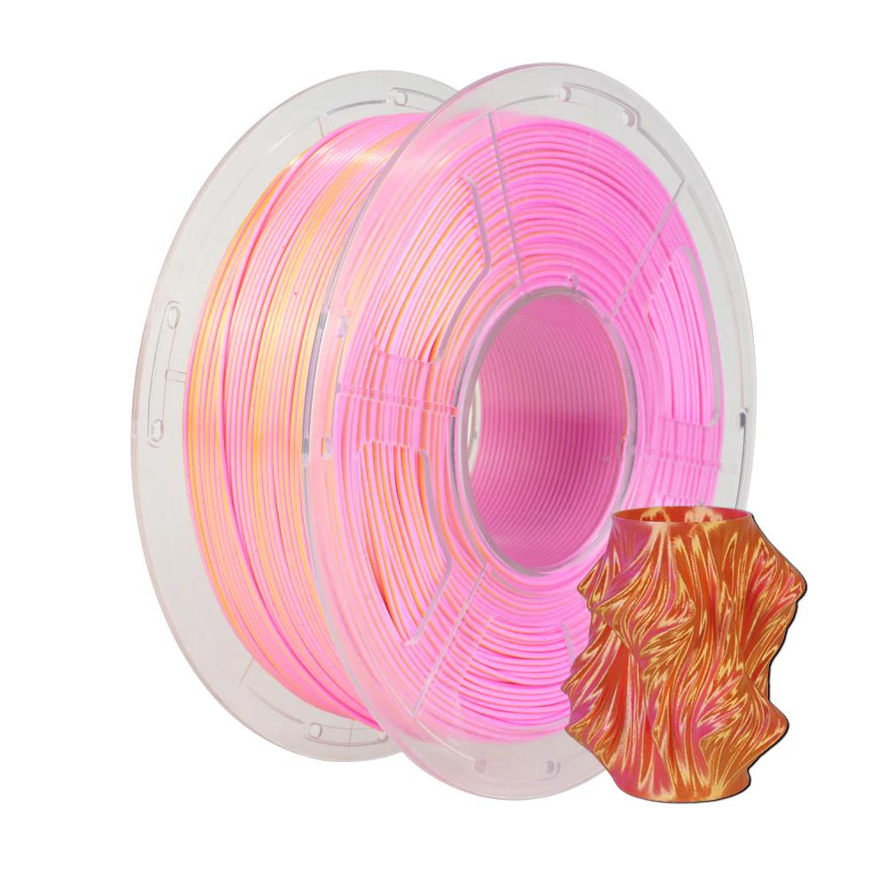 PLA+ Filament Silk Dual Color 1,75mm 1kg Sunlu 3D Druck