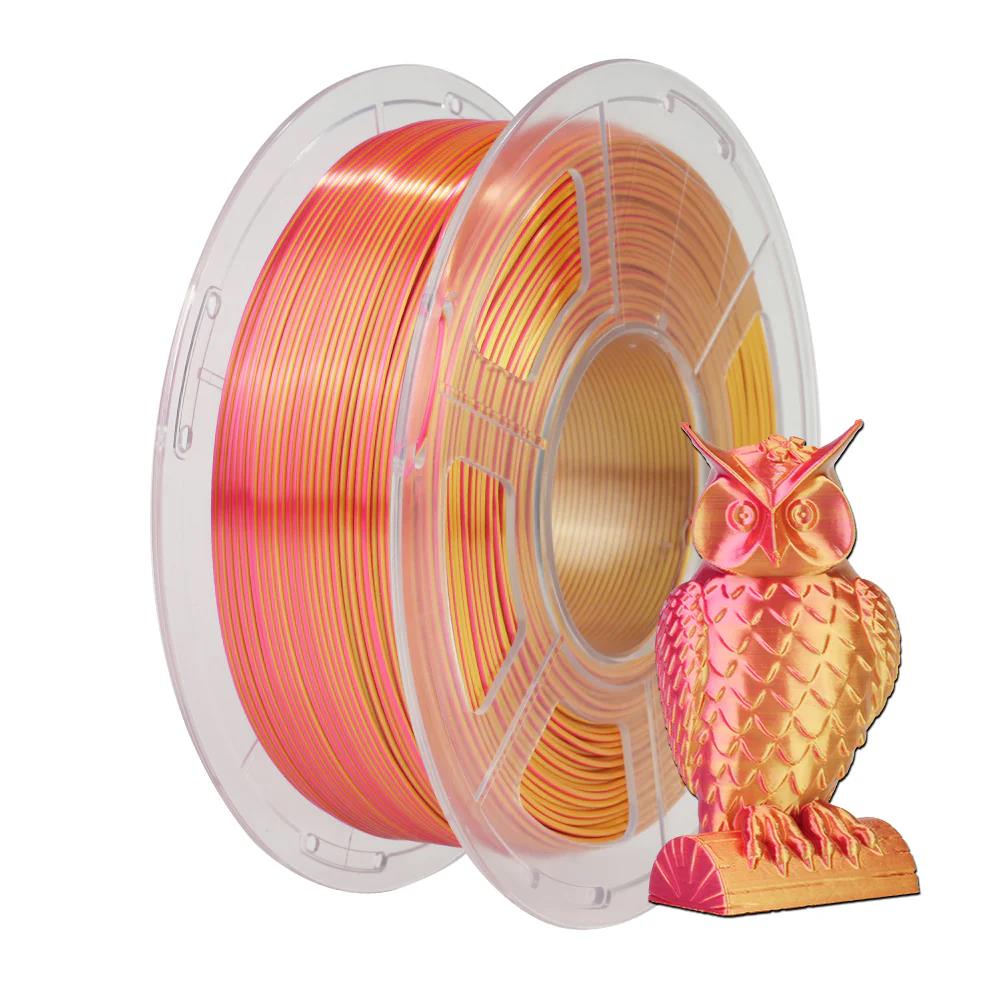 PLA+ Filament Silk Dual Color 1,75mm 1kg Sunlu 3D Druck